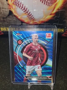 Jonathan Burkardt 2022-23 Topps Finest Bundesliga Blue Wave /150 - Imagen 1 de 2