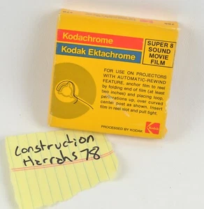 1978 Reno Harrah's Construction 8mm Film - Don Dondero - Picture 1 of 2