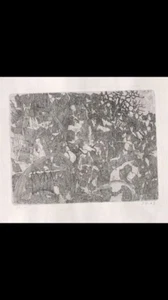 Horst Janssen 1963 Eindrucksvolle Radierung ‚Wald‘ signiert - Bild 1 von 6