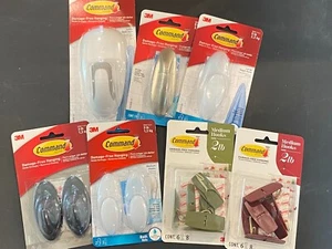 **CHOICE** 3M Command HOOKS Damage Free Hanging Products bath kitchen - Picture 1 of 8