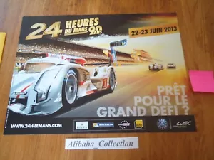 POSTER ** 24 HOURS DU MANS 2013 + back 1923 ** POSTER THE 24H C - Picture 1 of 4