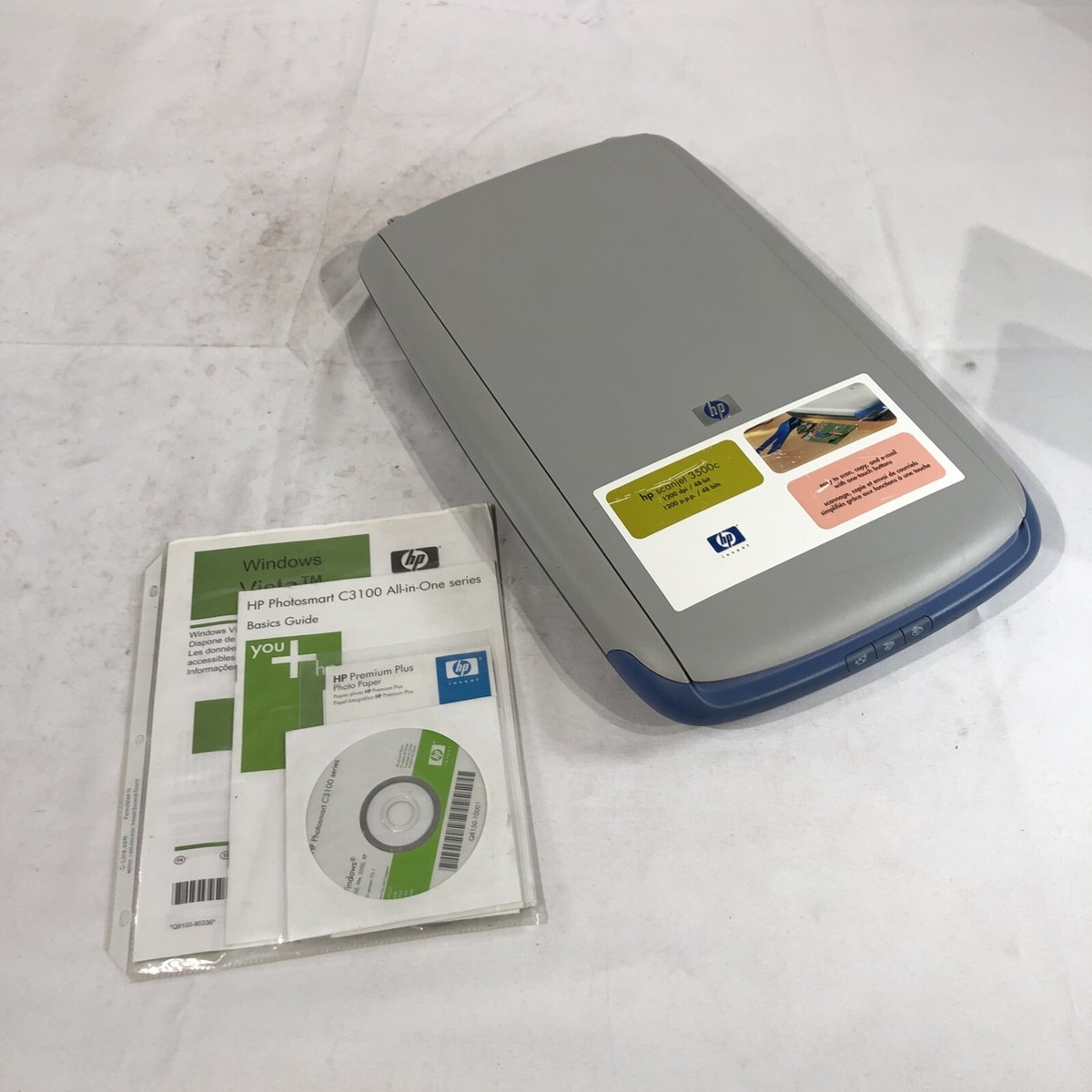 Impresora Hp Scanjet 3500c Hp Scanjet 7650 De Segunda Mano