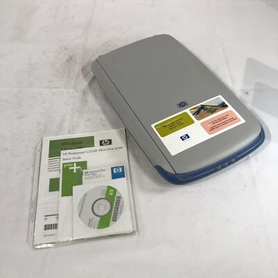 HP Scanjet 3500c Digital Flatbed Scanner Q2806A, W/ Manual - Image 1 of 4