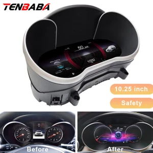 Car LCD Instrument Cluster Monitor Cockpit Fit For Benz C W205 GLC X253 2015-19 - Picture 1 of 11