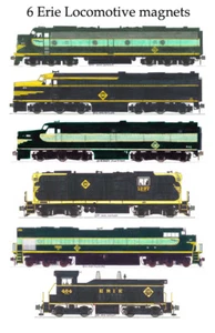 Locomotoras de ferrocarril serie 6 imanes Andy Fletcher - Imagen 1 de 1