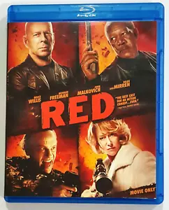 Red (Blu-ray Disc, 2011) Bruce Willis Morgan Freeman - Imagen 1 de 3
