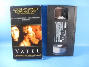 Vatel - VHS Tape -Gerard Depardieu Uma Thurman Tim Roth Ex Blockbuster - Picture 1 of 8