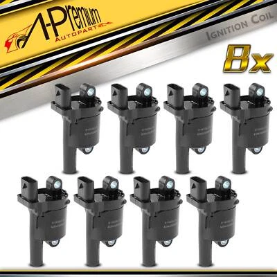 A-Premium 8x Round Ignition Coil for for Chevy Silverado 1500 LD Suburban GMC - Image 1 of 4