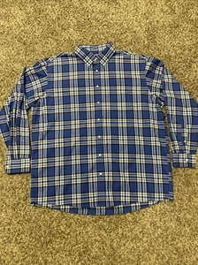 Jos A Bank Travelers Collection Plaid Button Down Shirt Men’s XL - Picture 1 of 9