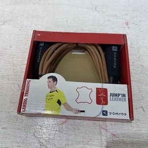 Domyos Leather Skipping Speed Jump Rope Gym. Jump'In Leather - Picture 1 of 2