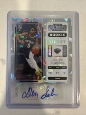 2022-2023 DEREON SEABRON /25 CRACKED ICE PANINI CONTENDERS ROOKIE AUTO