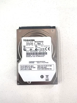 Toshiba  disk drive MK3276GSX 320GB - Image 1 of 2