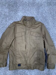 Oakley Waxed Utility Desert Tan Jacket Size Small Cotton Military Operative