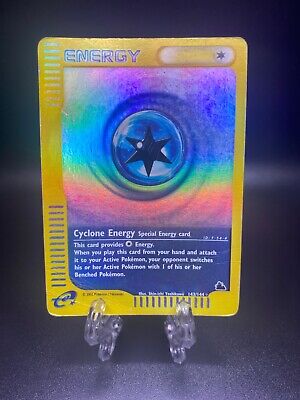 Pokemon TCG Cyclone Energy (Reverse Holo) - Skyridge (Uncommon) 143/144 - MP