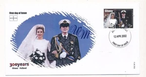 D327774 Ghana FDC Royal Wedding Willem Alexander Maxima - Picture 1 of 1