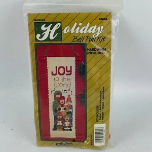 Traditions T8804 Carolers Holiday Bell Pull Counted Cross Stitch Kit Flaws - Picture 1 of 5