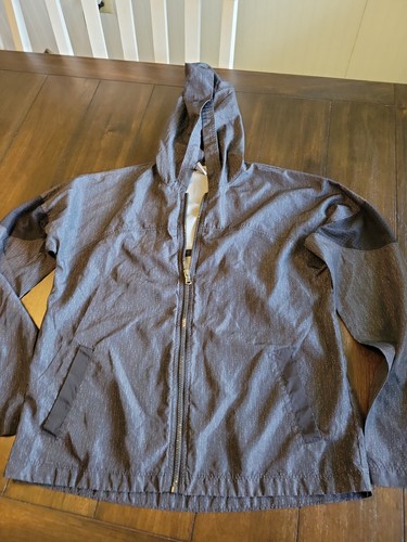 VETEMENTS Felpa con cappuccio donna Champion XS cerniera intera maniche lunghe antracite leggera