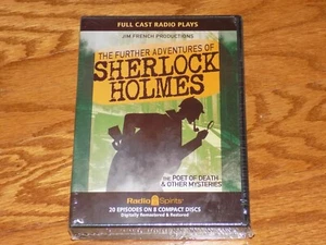 SHERLOCK HOLMES ADVENTURE Classic Detective RADIO SPIRITS 8 CD AUDIO SET NEW - Picture 1 of 3