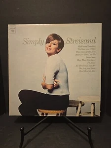 1967 BARBRA STREISAND SIMPLY STREISAND LP Record Mint / Near Mint - Picture 1 of 4