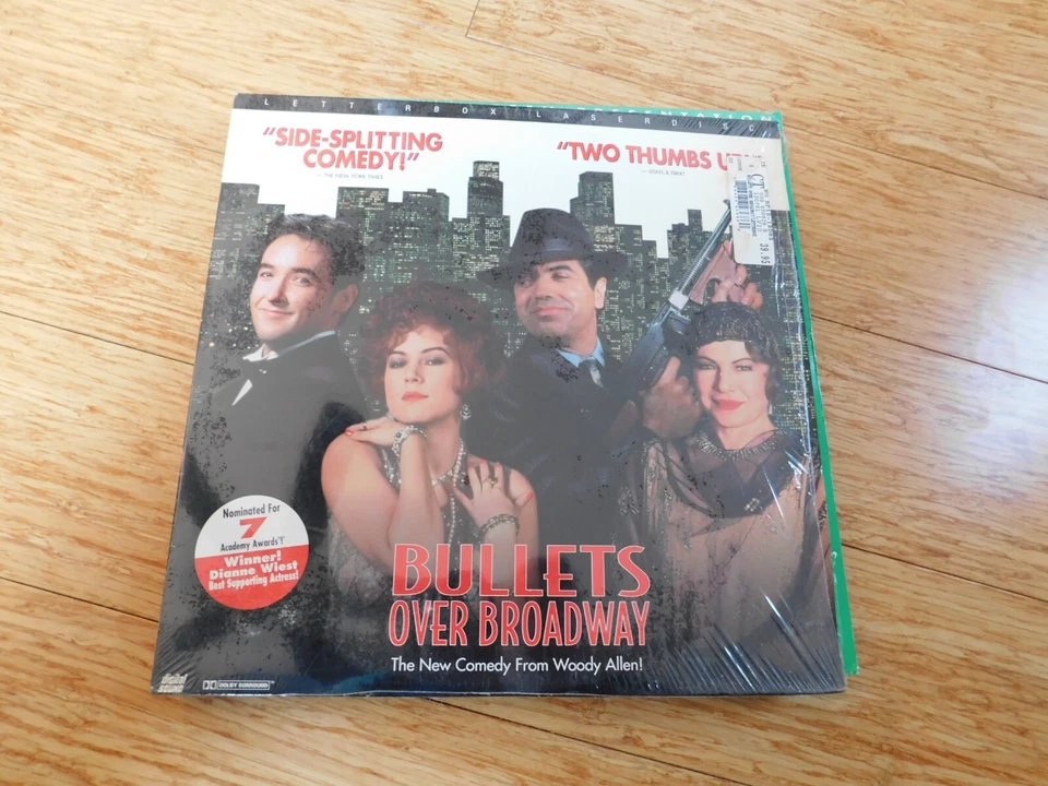 Bullets Over Broadway Laserdisc Comedy John Cusack Jennifer Tilly Rated R VTG - Imagem 1 de 1