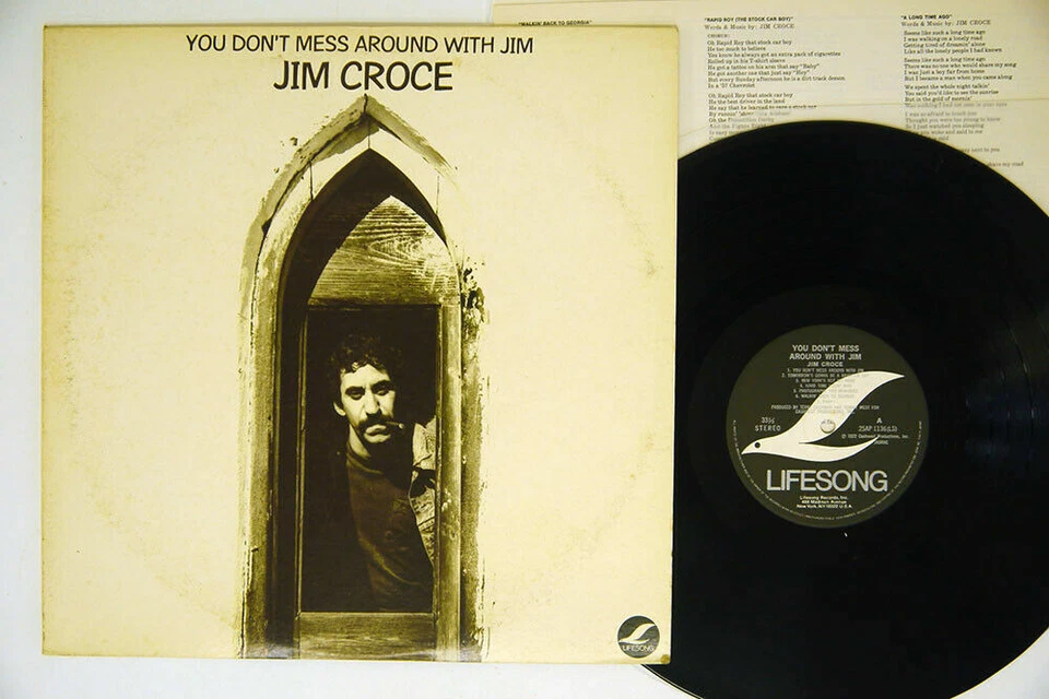 Jim Croce You Don't Mess Around With Jim Lifesong 25AP 1136 Japan NM Vinyl - Image 1 of 1