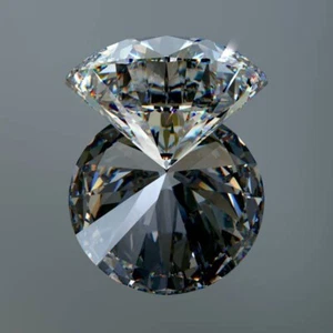 ZERTIFIZIERTER 6,10 kt natürlicher Diamant D-Klasse RUND LOSE VVS1/12,5 mm - Bild 1 von 11