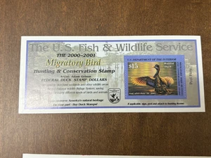 U.S. Scott #RW67a Mint Never Hinged Pane Of 1 Mottled Duck - Picture 1 of 1