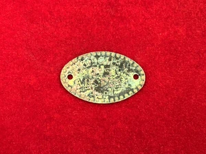 RARE ORIGINAL CIVIL WAR ERA ALLEGHENY ARSENAL 1861 SADDLE DISC - Bild 1 von 4