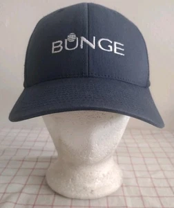 Bunge Puerto Rico Trucker Cap Mütze blau Herren verstellbar bestickt Mesh - Bild 1 von 6
