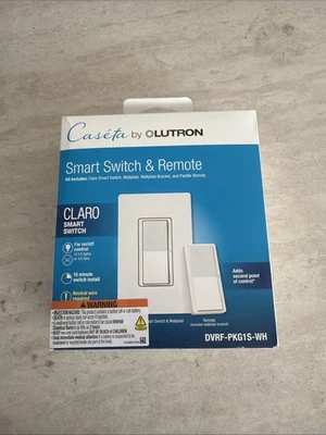 CLARO DVRF-PKG1S-WH SMART ROCKER SWITCH 3-WAY KIT, W/REMOTE 5A/NEUTRAL REQ. - Image 1 of 4