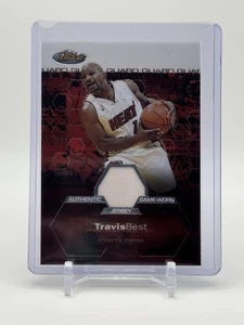 2002-03 Topps Finest #124 Travis Best Jersey Relic /999 🔥 - Picture 1 of 2