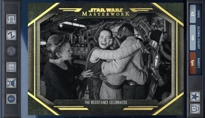 Star Wars Card Trader Masterwork 2024 - Behind The Scenes Canvas - Resistance - Picture 1 of 1