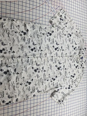 Divided By H&M White & Blue Floral Aloha Hawaiian Shirt Size XL NEW WITH TAGS - Image 1 of 4