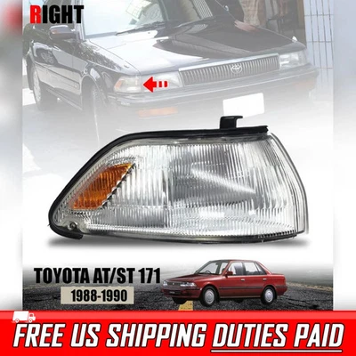 Luz giratoria esquina delantera derecha para Toyota Corona ST170 AT170 ST171 1988-92 Foto 1 de 4