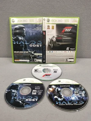 Xbox 360 Forza Motorsport 3 + Halo 3 ODST Paquete Doble Falta Disco Forza 1 Foto 1 de 4