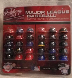 Rawlings Major League Baseball Schlaghelm Standing Board West Central East - Bild 1 von 10