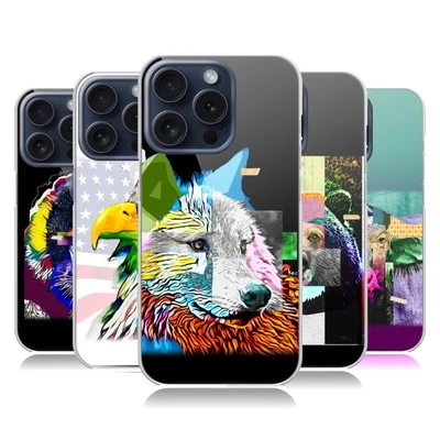 FUNDA TRASERA RÍGIDA OFICIAL MICHEL KECK ANIMAL COLLAGE PARA TELÉFONOS APPLE iPHONE Foto 1 de 4