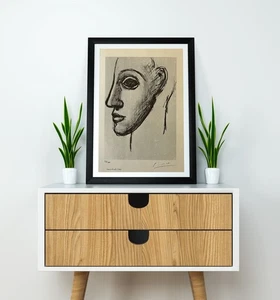 Pablo Picasso, Original Hand-signed Lithograph with COA & Appraisal of $3,500 - Picture 1 of 12