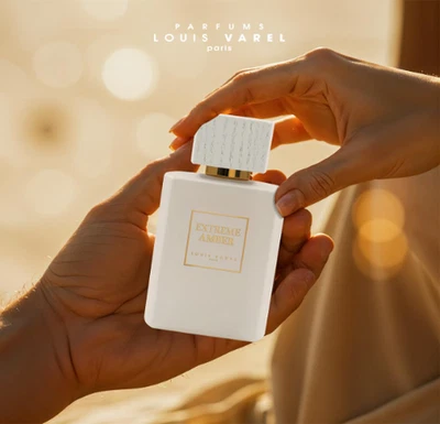 Louis Varel Extreme Amber Eau de Parfum Spray Unisex, 100 ml