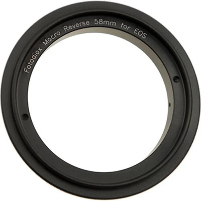 58mm Macro Reverse Adapter for Mounting Lenses with 58mm Filter Threads on Ca... - Image 1 of 2