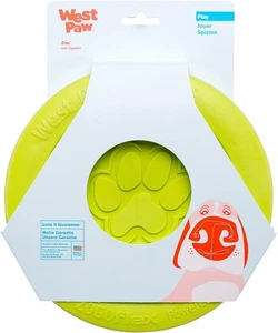 WEST PAW Zogoflex Zisc Dog Flying Disc, High Large, Granny Smith  - Picture 1 of 5