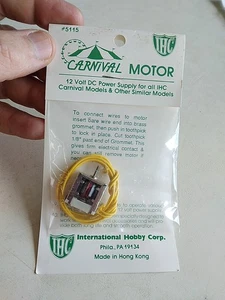 HO IHC International Hobby Corp Karnevalsmotor Neu-in-Package 5115 12V NOS - Bild 1 von 2