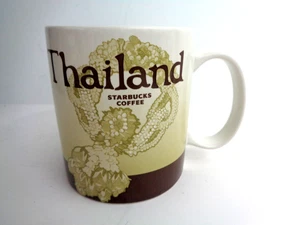 Starbucks Thailand 16 flüssige Unzen braun/hellbraun Global Icon Collector Series Tasse/Becher 2016 - Bild 1 von 4