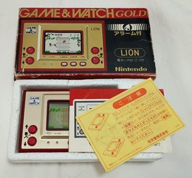 Nintendo Game ＆ Watch Lion Boxed Japan