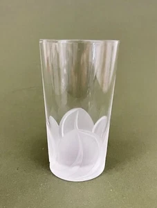 Cristal D'Arques Florence Frosted Petals Goblet Wine Flute Highball Glass CHOICE - Picture 1 of 30