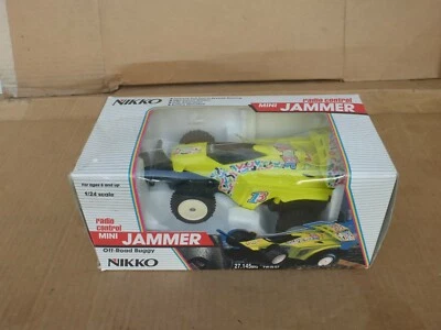 Vintage Nikko Mini JAMMER Off-Road Buggy 1/24 Remote Controlled RC Car - Image 1 of 4