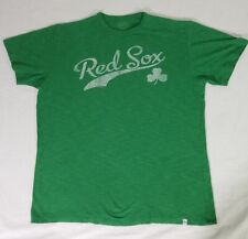 Boston Red Sox 47 Brand St Patricks Day Green Vintage Retro Style T-Shirt Mens M