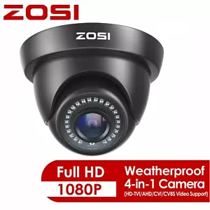 ZOSI 1080P 4in1 Außen IR Überwachungskamera CCTV Dome Video FHD Kamera OSD Menü - Bild 1 von 14