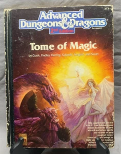 Advanced Dungeons & Dragons - 2ª Edizione - Libro Rigido Tome Of Magic - Foto 1 di 6