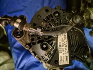 ORIGINAL VW Golf 1.6 Tdi 2013 Alternator Used Good Working Order - Picture 1 of 5